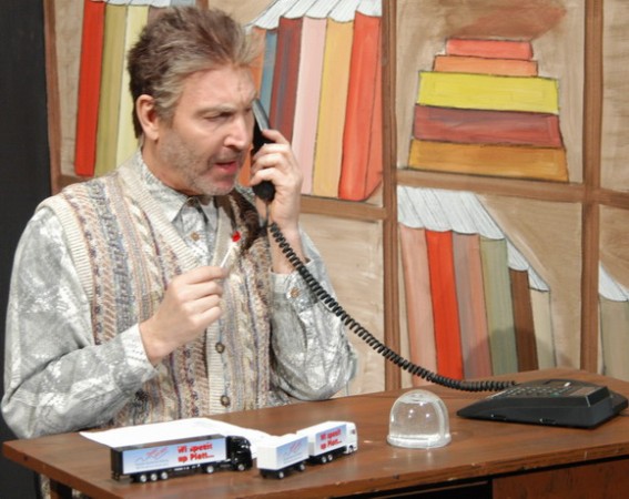 Arnold Preu&szlig; als David Posselt in "Agathe un ik"