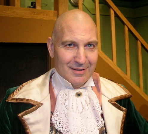 Arnold Preu&szlig; als Anton Wibbel in "De plietsche Sniedermeister"