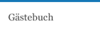G&auml;stebuch