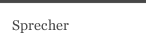 Sprecher